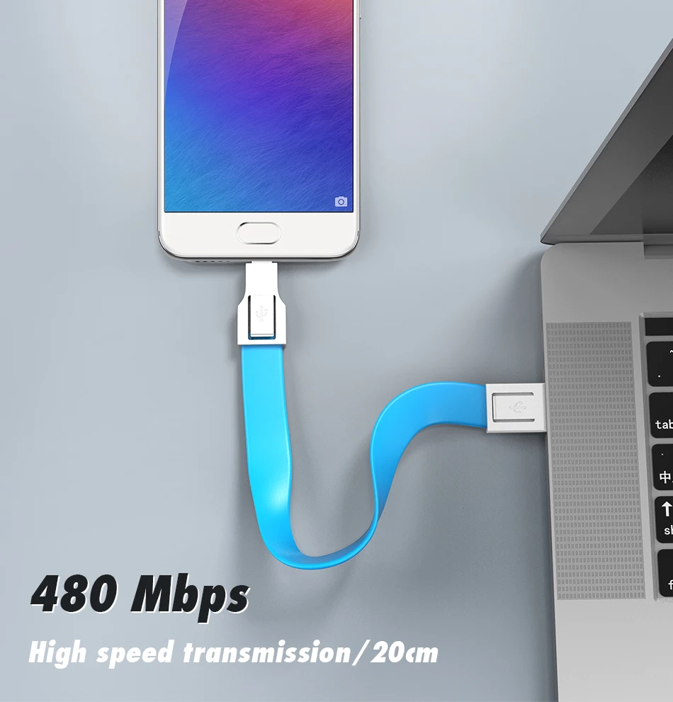 ACCEZZ внешний аккумулятор USB кабель Micro для samsung Galaxy S7 S6 Edge Xiaomi Redmi 7A короткая Быстрая зарядка данных синхронизировать мобильный телефон провод