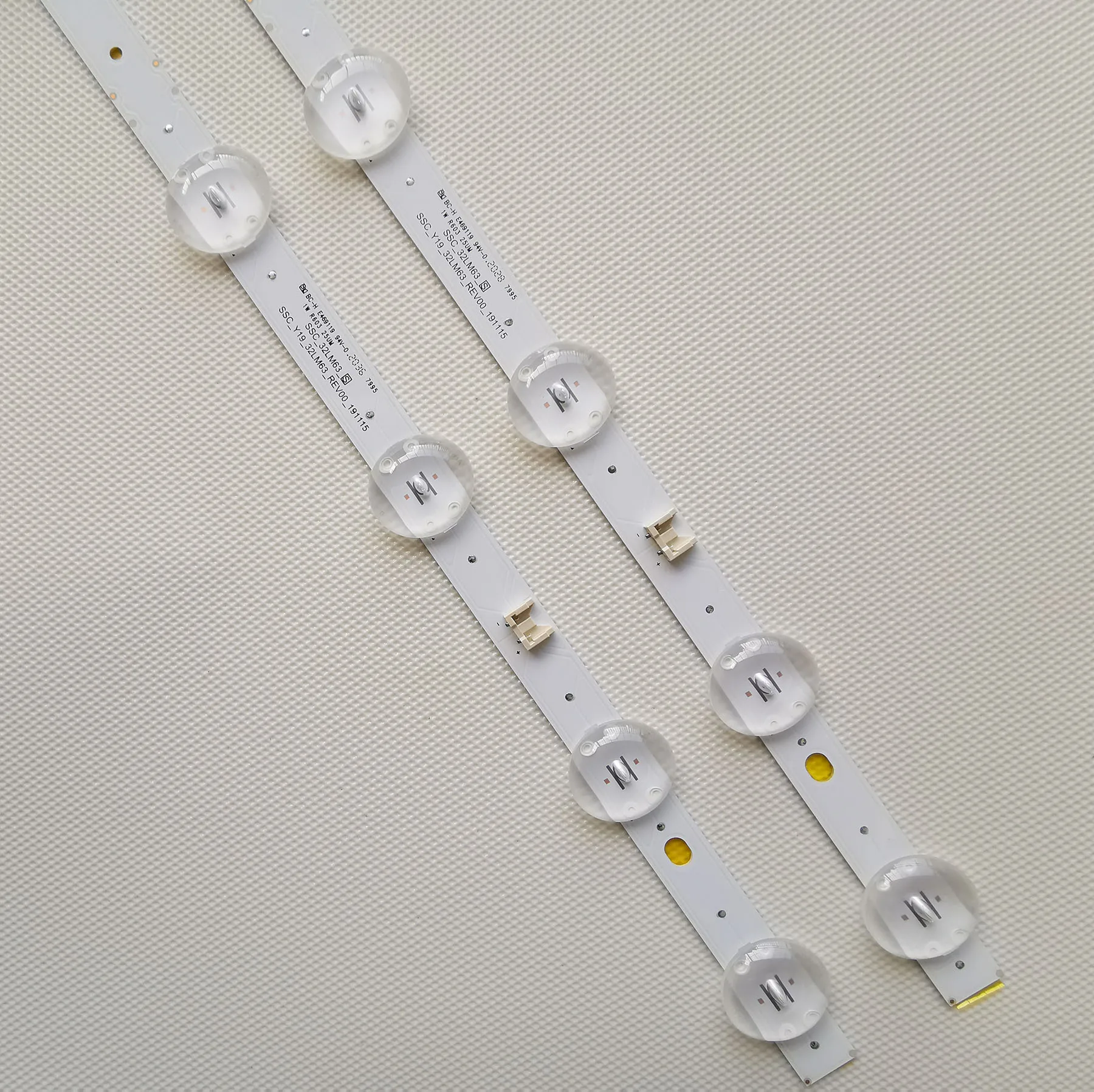20 шт. Новый Светодиодные ленты для LG 32LJ510U 32L600U ZA SSC_32LJ61_HD S SSC_32LJ61_HD_8 LED_REV03_170224 SSC_32LM63