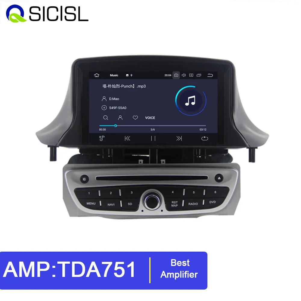 PX6 4+64GB Андройд 9 0 Магнитола для рено меган 3 / Fluence 2009 2015 автомагнитола dvd gps плеер