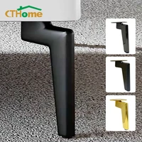 4pcs furniture legs metal black gold coffee table feet sofa dressers desk bed tv bathroom cabinet replacement legs accessories