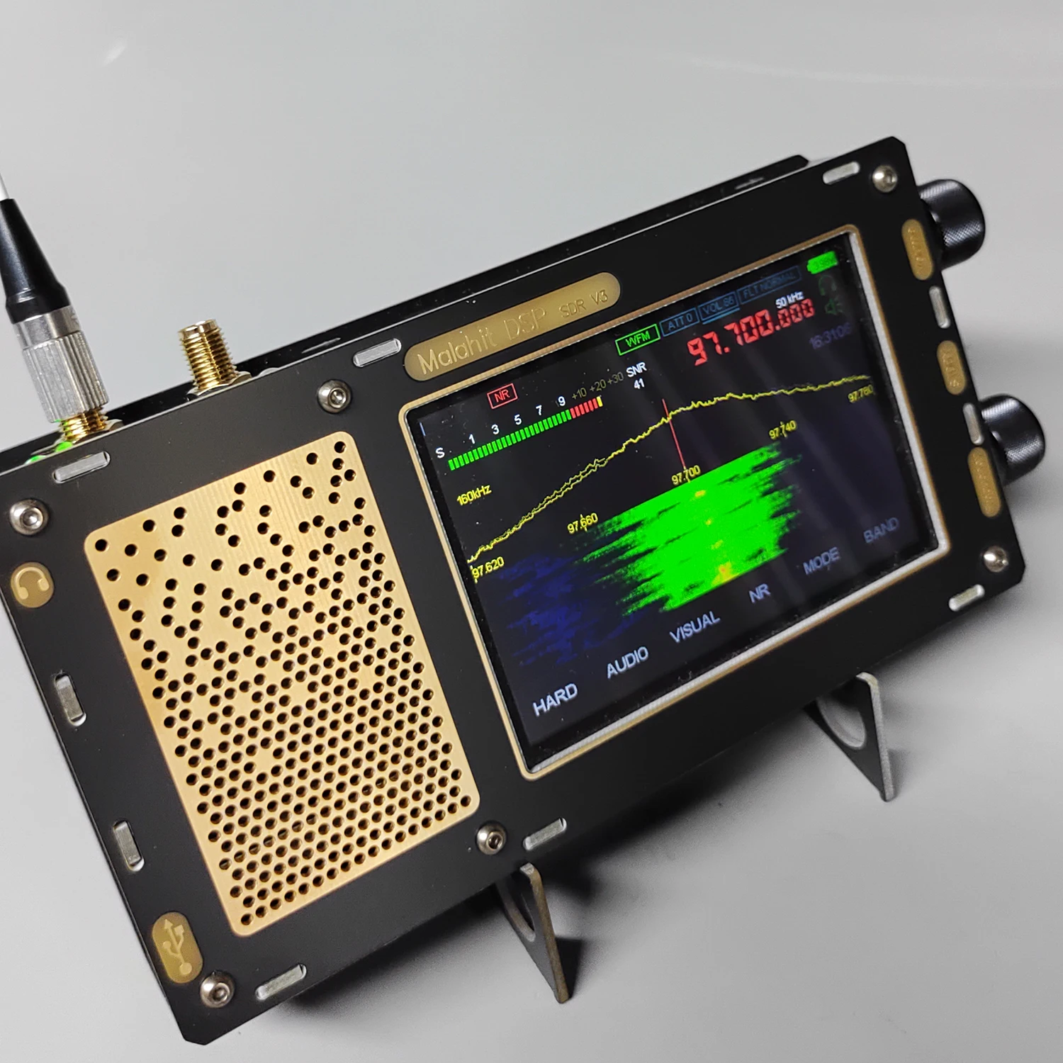 Портативный SDR-ресивер 1 10c Malahit-DSP 50 кгц-2 ГГц | Электроника