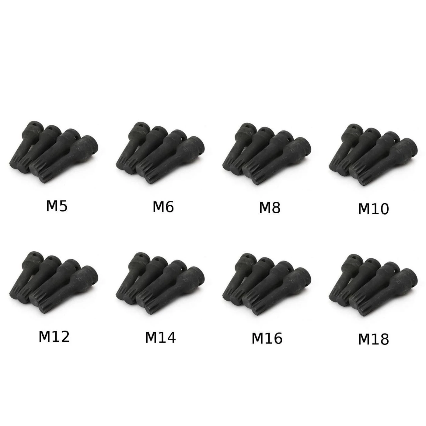 Socket Bit Tool Parts Replacment M5/M6/M8/M10/M12/M14/M16/M18 Specifications Best Celling For Working Environments | Инструменты