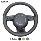 Автомобильный чехол на руль для Audi A1 8X A3 8V Sportback A4 B8 Avant A5 8T A6 C7 A7 G8 A8 D4 Q3 8U Q5 8R