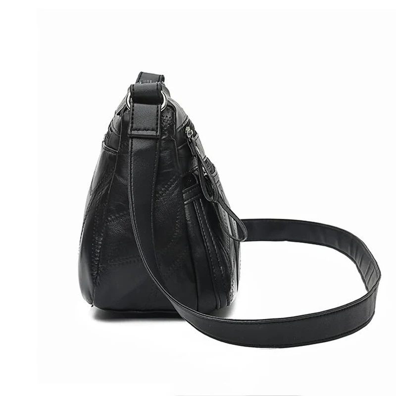 Женская сумка из искусственной кожи коричневые сумки на плечо мягкая кожаная