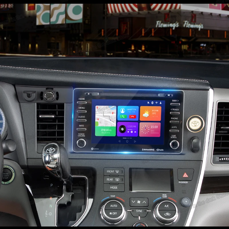 Прозрачная пленка Lsrtw2017 из ТПУ с защитой от царапин для навигатора Gps экрана