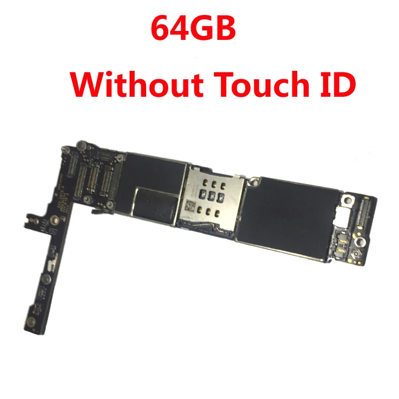 Оригинальная система IOS для iphone 6 Plus 6 Plus 6 P материнская плата с/без Touch ID 16 Гб 64 Гб 128 ГБ разблокированная материнская плата iCloud - Цвет: 64GB - NO Touch ID