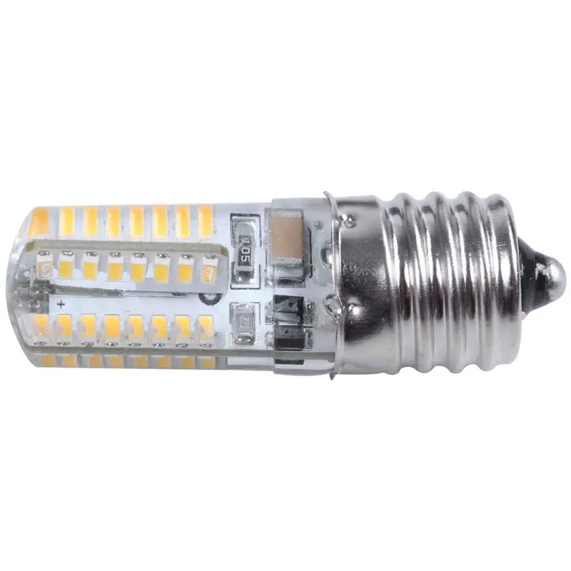 E17 розетка 5 Вт 64 светодиодный светильник лампа 3014 SMD теплый белый AC 110V