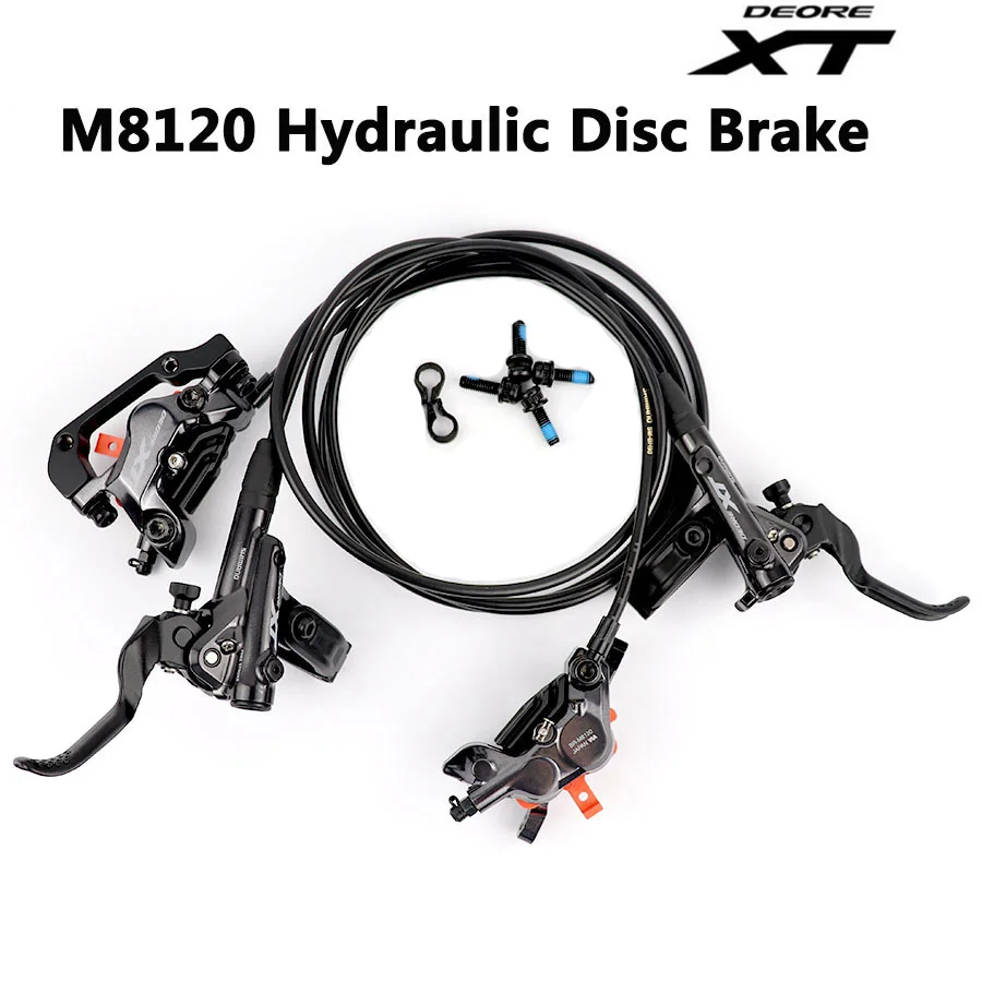 

Тормоза Shimano DEORE XT M8120 M8000 M8020 M8100, 4-поршневые гидравлические велосипедные дисковые тормоза ICE-TECH, передние и задние тормоза S H I M A N O