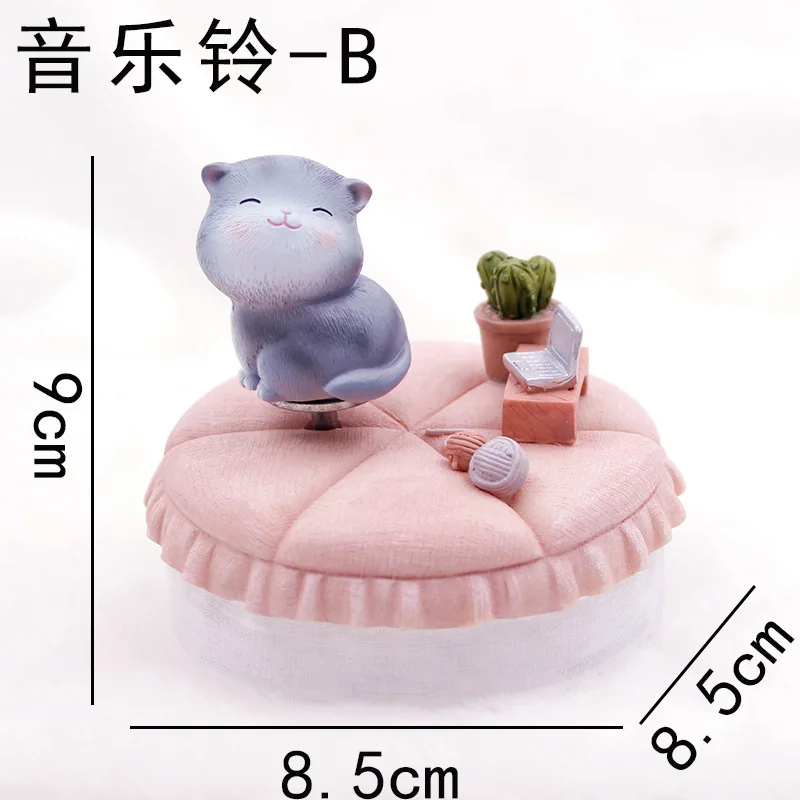 Новые японские миниатюрные статуэтки для террариума Kawaii, украшения для домашнего декора, креативный Рождественский подарок для детей, домашний декор - Цвет: Music bell B