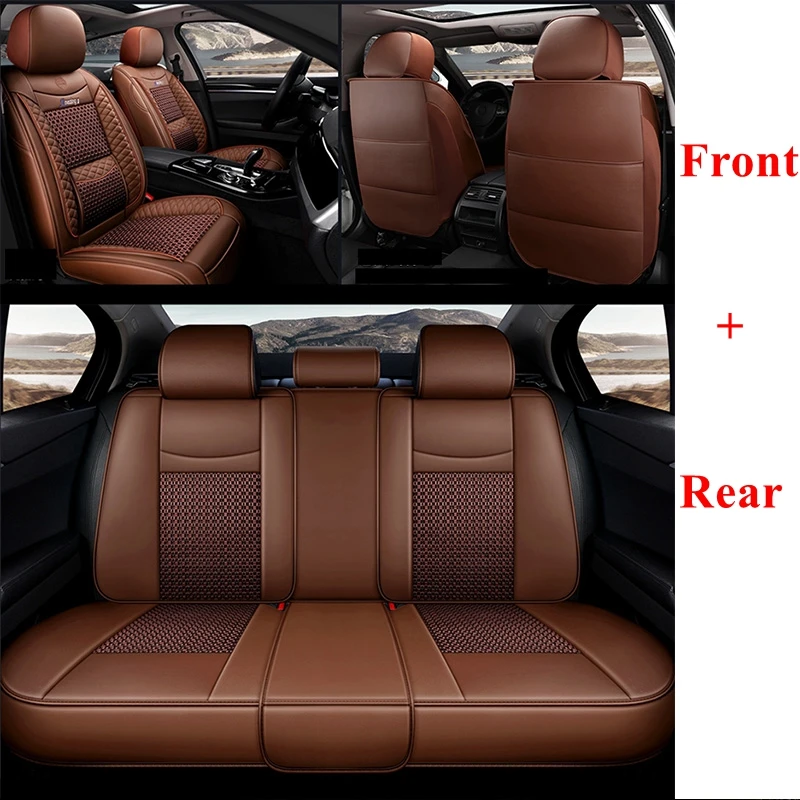 coffee standard Чехол автокресла для Mercedes Benz A B C w124 w245 w163 w140 w202 w201 w221 w203 w164 w205 w210 w212 w166 w204 w211 ML300 t202 t203 t210 - Название цвета: coffee standard