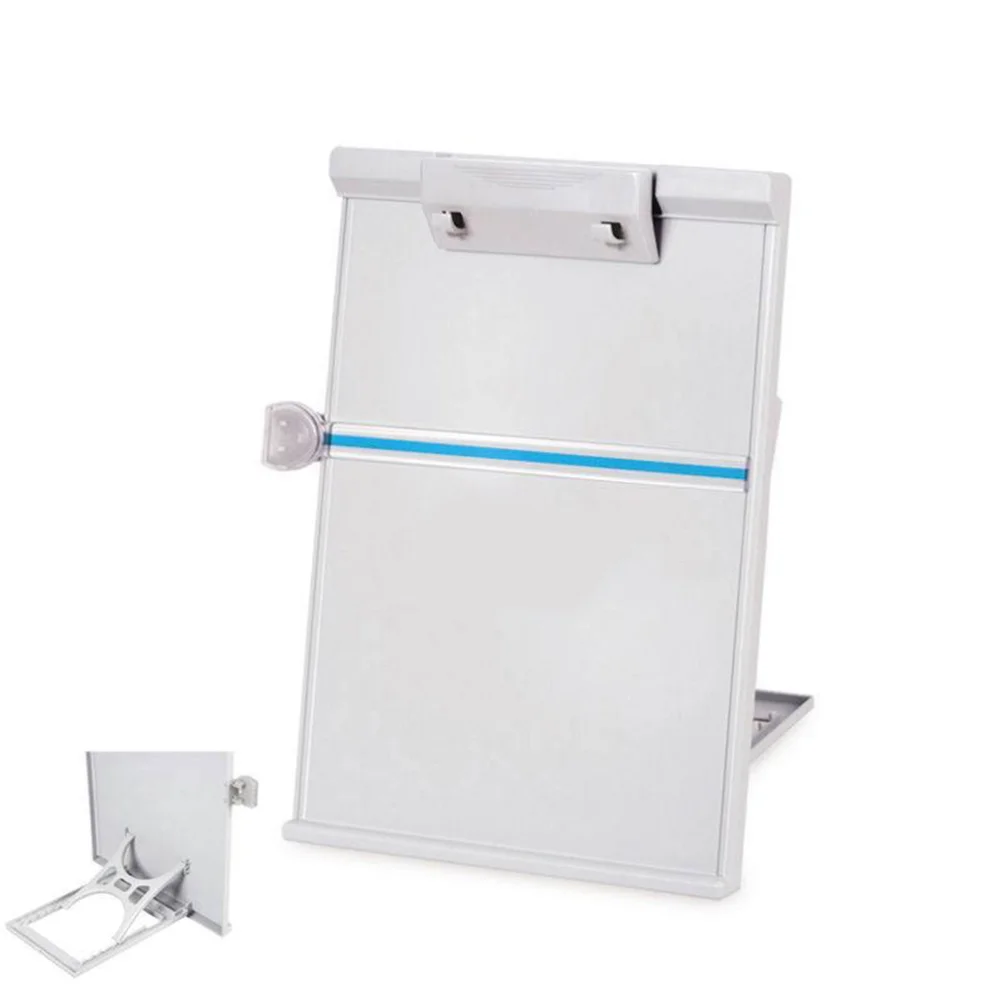 

1pc Adjustable Reading Rack Hands Free Book Stand Typing Desk Holder for Document Draft Paper