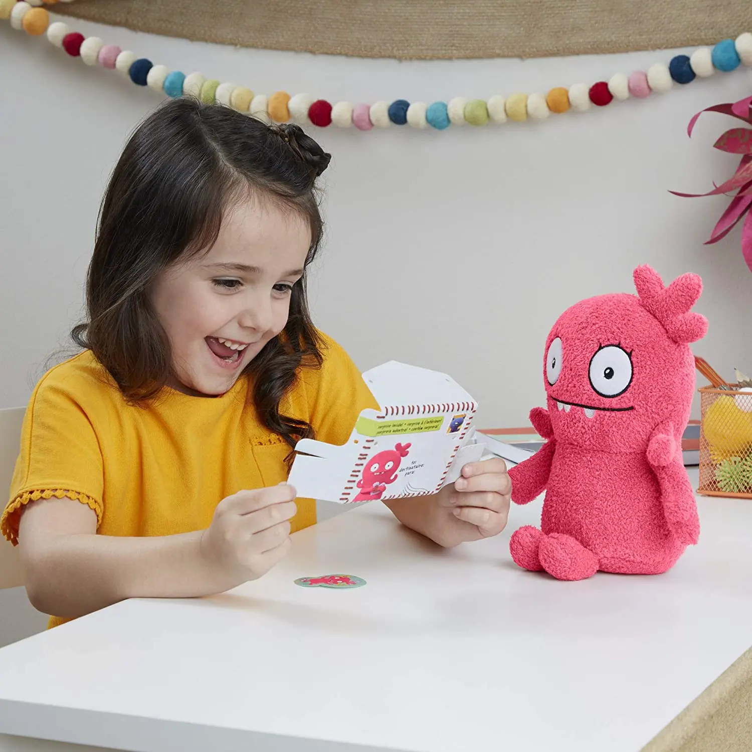 

Hasbro UGLYDOLLS MOXY Large Plush Stuffed Toy, Children's Toys