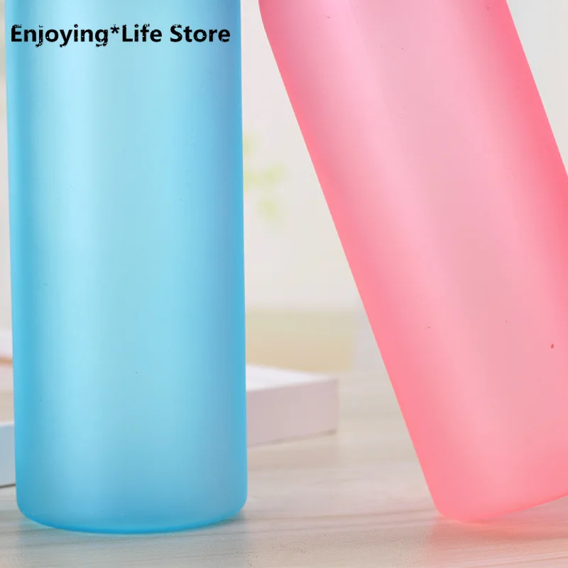 

New Plastic Water Bottle Creative Water Cup Outdoor Portable Cup Advertising Cup Daily Use Water Bottle