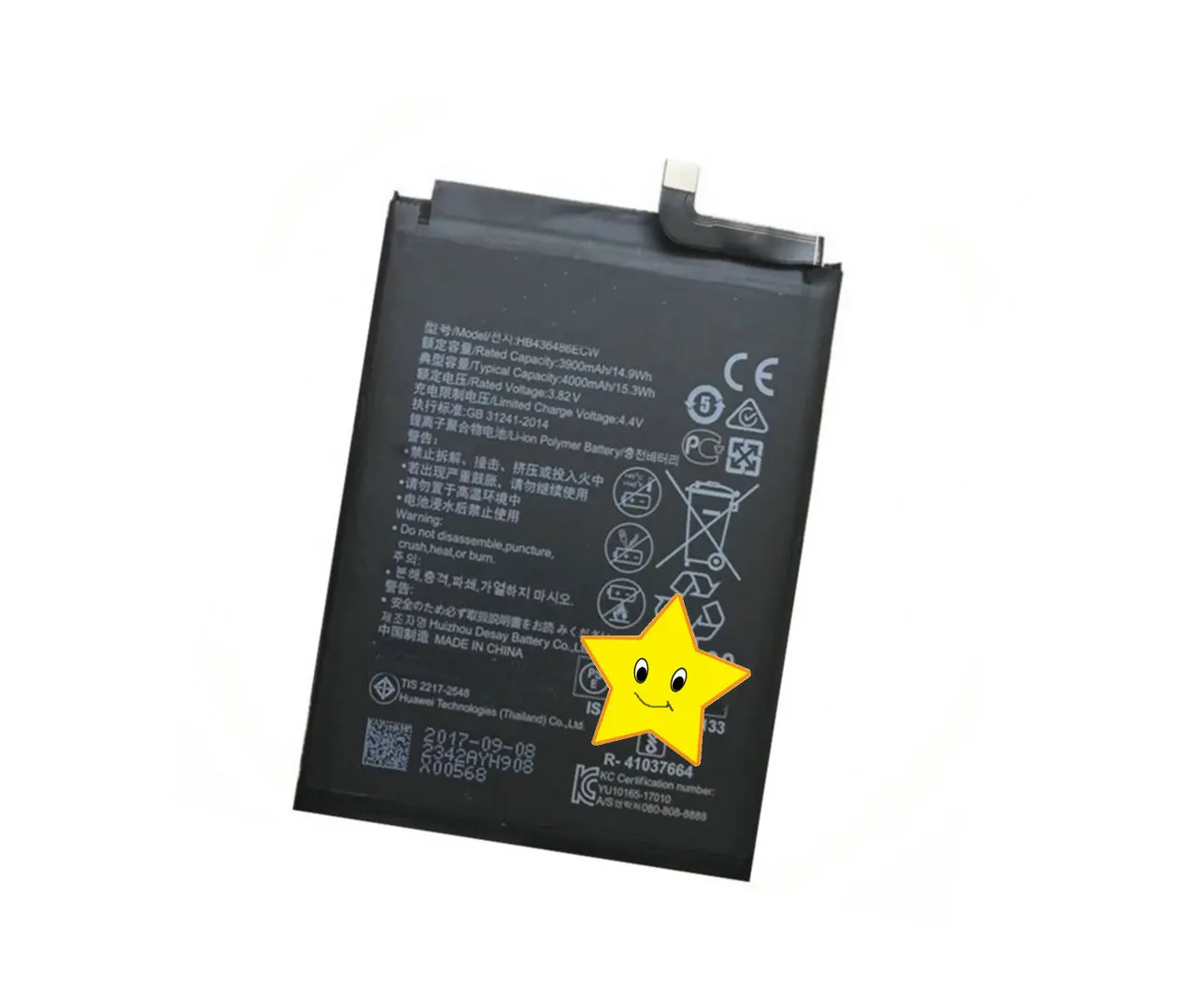Westrock 4000 мА/ч HB436486ECW батареи для Huawei Mate 10 АМП/мат Pro BLA-L09 L29 / P20 CLT-L09 - Цена: 555,98 руб.