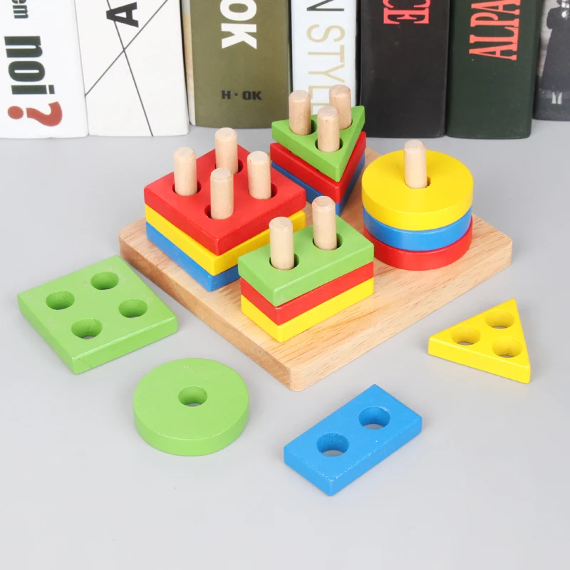 Детские кубики в форме сочетающихся блоков обучающие игрушки Детское