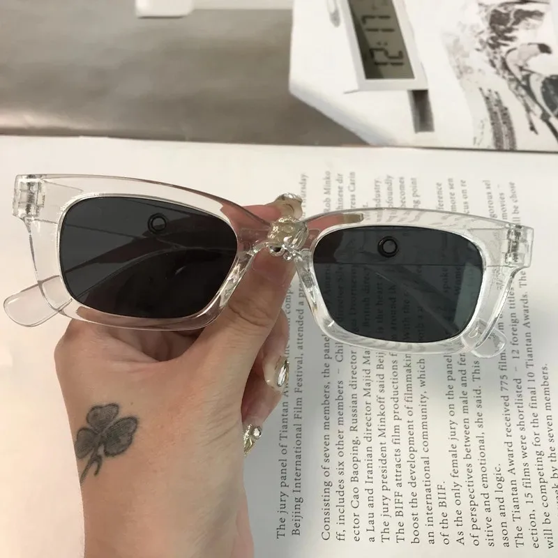 

2021 New Small Square Sunglasses Men and Women Glasses Retro Nostalgia Luxury Brand Designer Trend UV400 Glasses Sunglasses