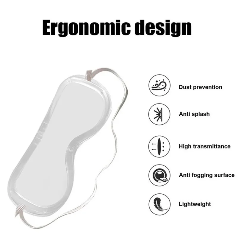 

Protective Safety Glasses Work Anti Dust Eye Anti-Fog Antisand Windproof Anti Dust Saliva Transparent Goggles Eye Protection