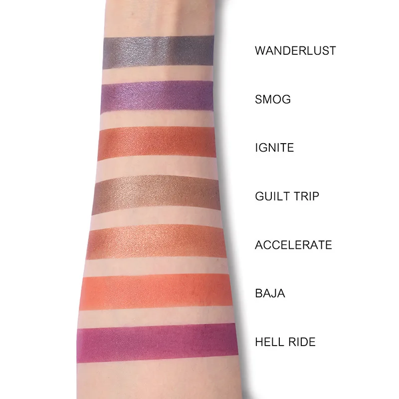 Набор теней для век 21 Цвет s палитра макияж пудра блендер идеальный цвет