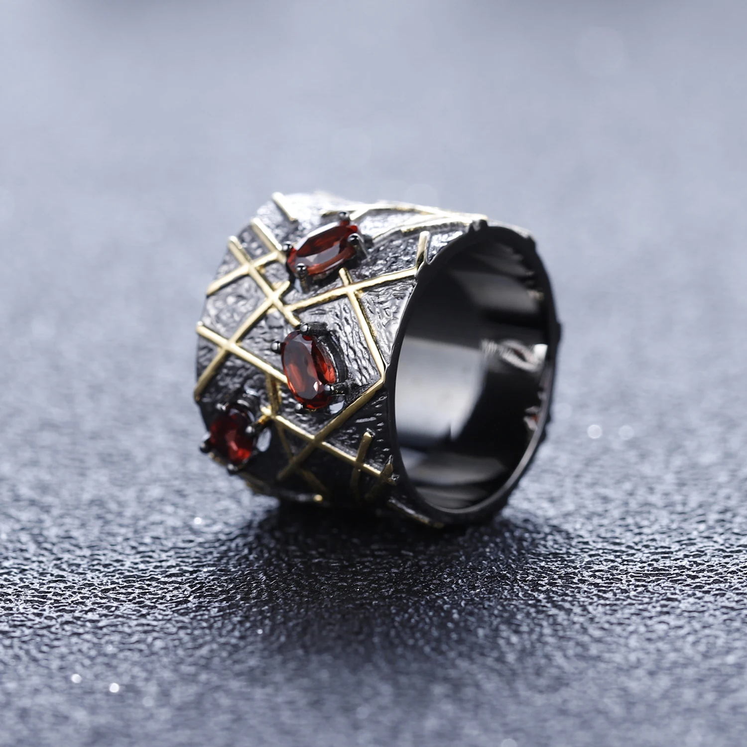 Комплект ювелирных изделий для женщин серебро 925 пробы в полоску | Украшения и