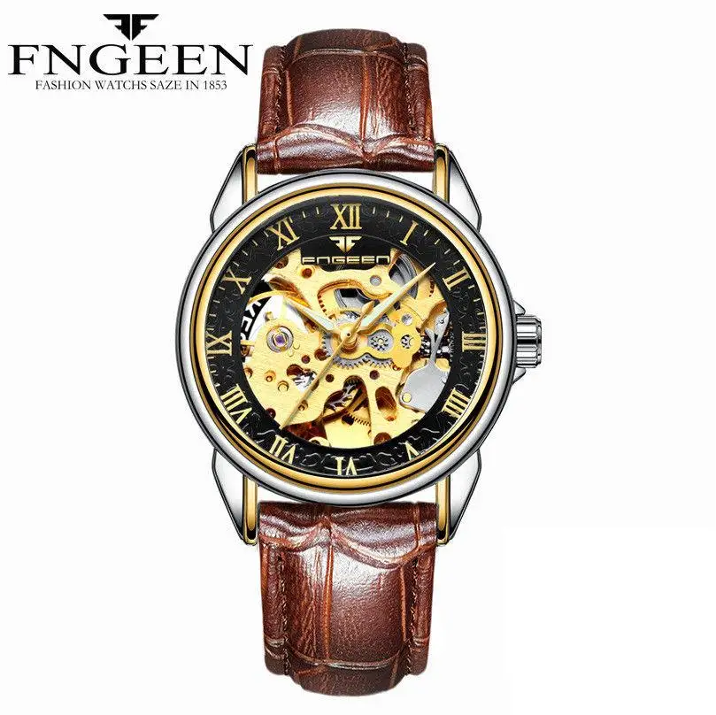 

Women Watches 2020 Top Brand Luxury Steel Waterproof Mechanical Watches Hollow Dial Fashion Stylish Female Watch Mekanik Saat