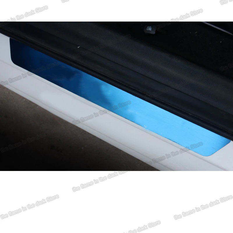 Lsrtw2017 Автомобильная дверь из нержавеющей стали с защитой от царапин пороговая