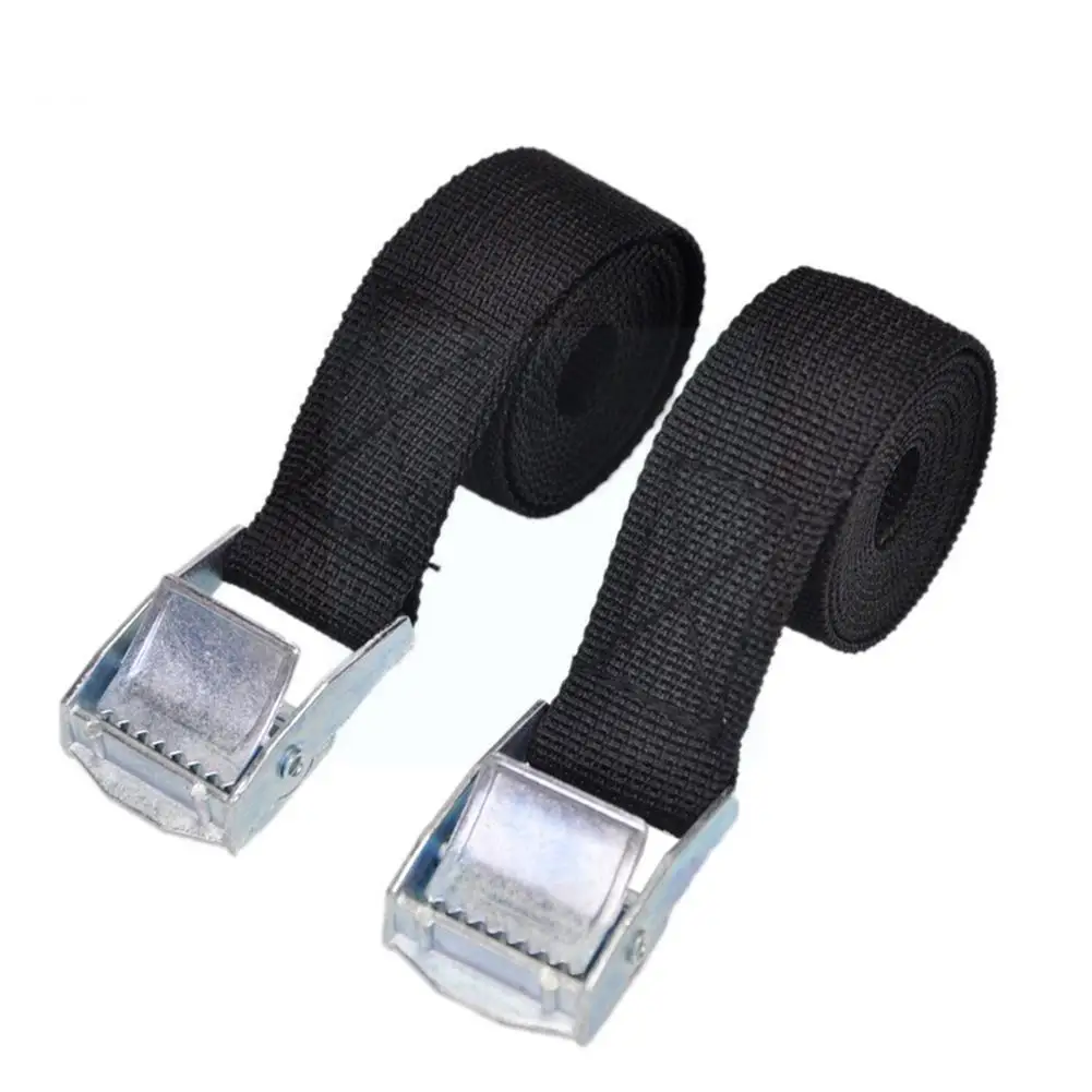 

1pc 2x40cm Car Luggage Bag Cargo Lashing Strap Car Tension Rope Tie Down Strap Strong Ratchet Belt For Heavy-duty Luggage N1K1
