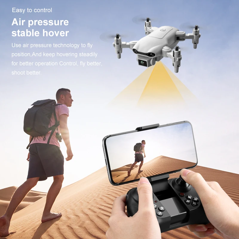 

V9 Mini Drones With Camera HD 4K 1080p Quadcopter FPV Photography WiFi Helicopter Remote Control Foldable Toys Boys Teen RC Dron