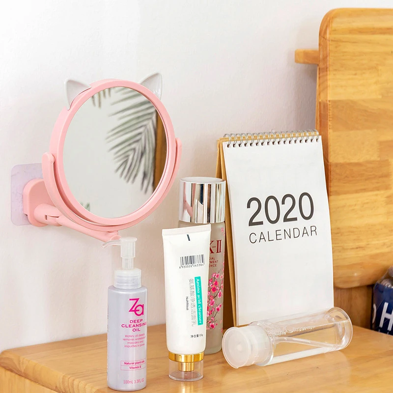 1 шт. современное зеркало для ванной комнаты макияжа косметическое бритье