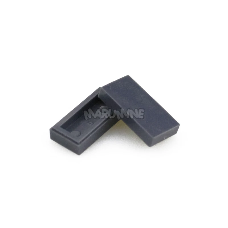 Серый MARUMINE 600 шт. плитка(1 шт.) 2 строительные блоки оптом кирпич 3069 кубики Moc DIY обучающих игрушек для детей масса в упаковке для детей Подарки - Цвет: Серый