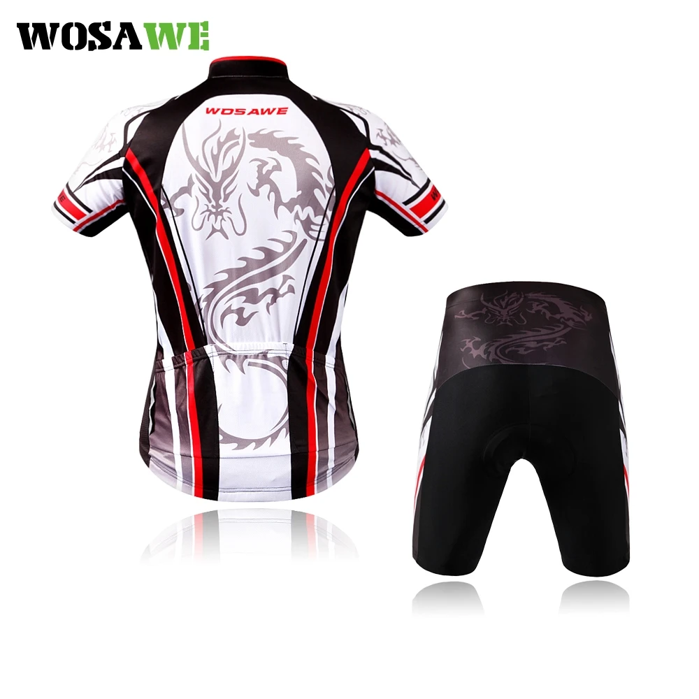WOSAWE летняя велосипедная майка комплект дышащей одежды для горных велосипедов