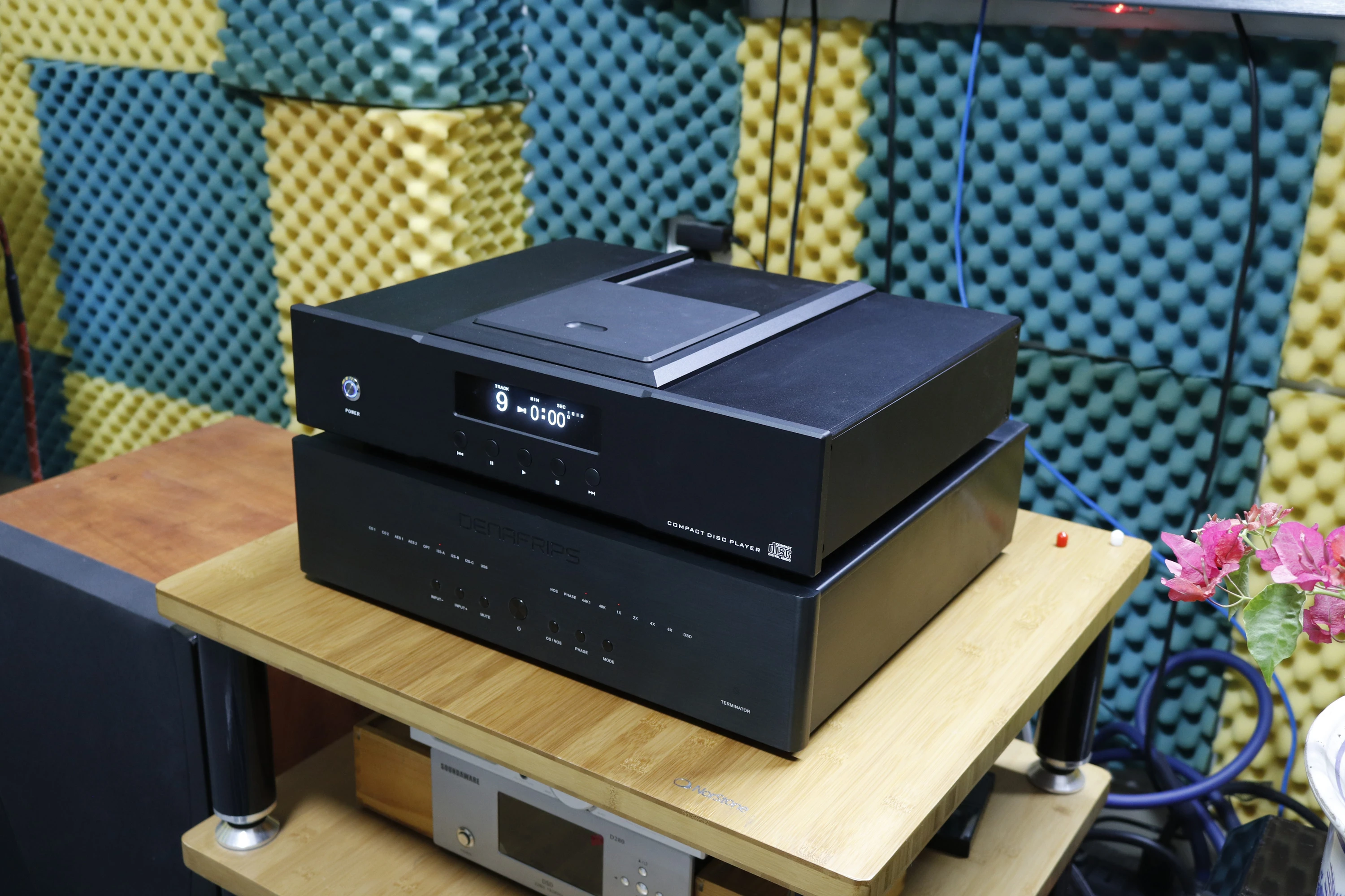 

CDM4 Pure Digital CD Turntable HIFI CD Player Good same with CD Pro2 -I2S AES RCA Output OLED display Remote control