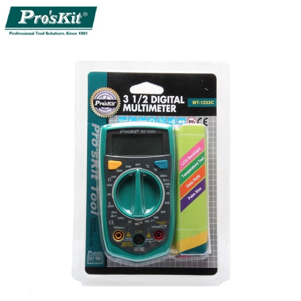 Pro 'skit Mt 1233c Карманный Автоматический диапазон анти ожога Многофункциональный