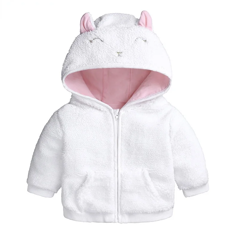 

Fashion Spring Baby Coat Lamb Cashmere Baby Boy Girl Pajamas for Newborn Costume Twins New Born Baby Clothes Infant Jacket Cute