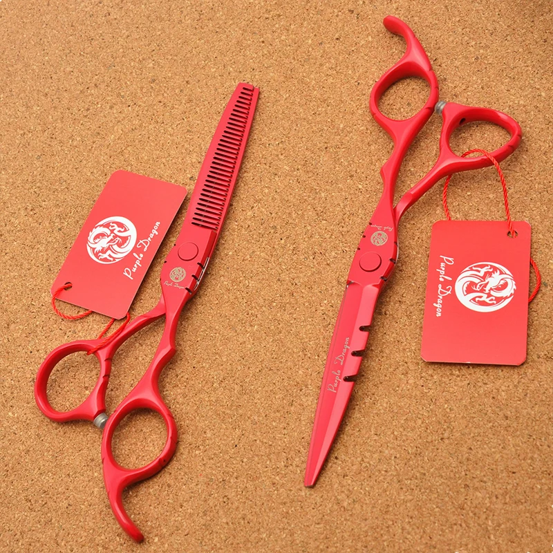 Hair Scissors Cutting Thinning Styling Tools 5.5/ 6 inch Stainless Steel Salon Hairdressing Shears Regular Flat Teeth Blades | Уход за
