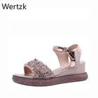 Сандалии женские, лето 2021, черные, массивные, дышащие, на платформе, с пряжкой и ремешком, женские сандалии