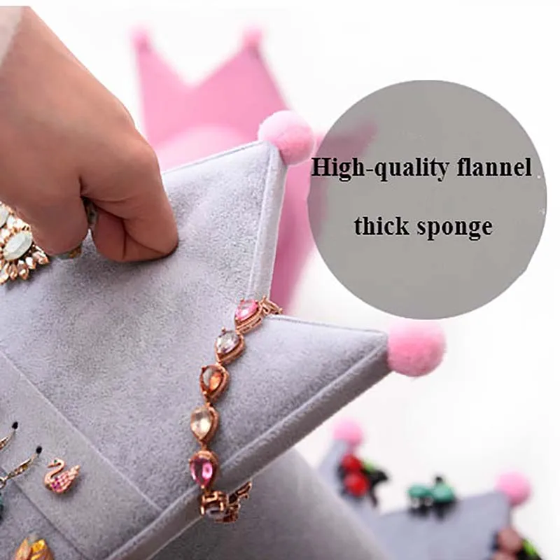 Ювелирные украшения обруч Корона дисплей рамка подключаемые Серьги гвоздики