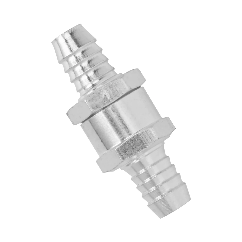 

12MM 1/2" ONE WAY ALUMINIUM NON RETURN CHECK VALVE PETROL DIESEL OIL WATER