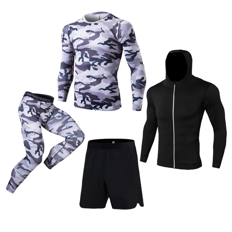 

Мужская спортивная одежда, спортивные костюмы, быстросохнущая одежда, женский тренировочный спортивный костюм для тренажерного зала и фит...