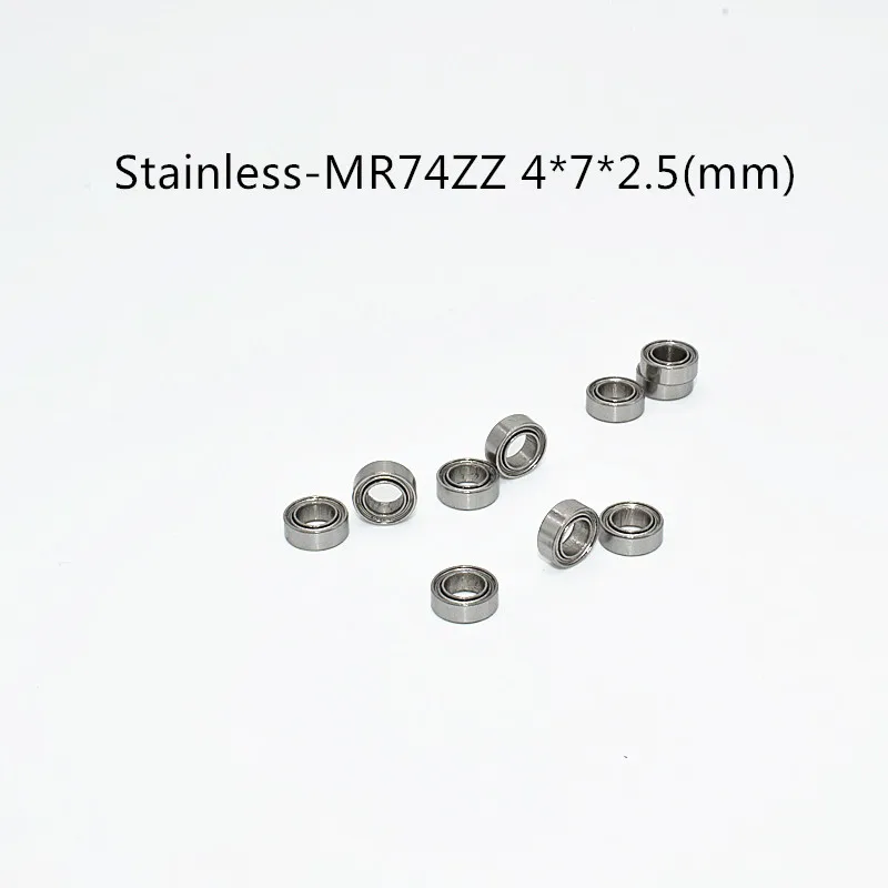 Подшипник из нержавеющей стали SMR74ZZ 10 шт. 4*7*2 5 (мм) бесплатная доставка