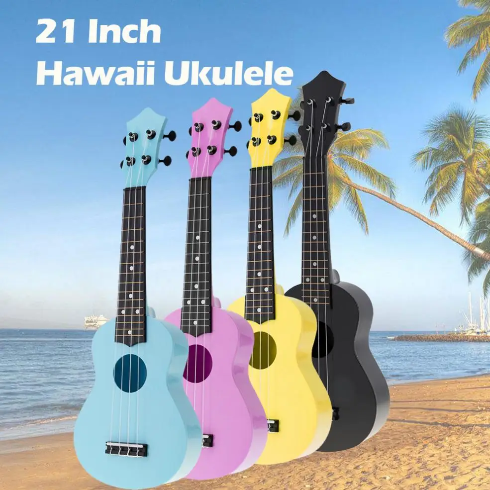 IRIN 21 дюймов красочные акустические Ukelele Уке 4 струны Гавайи гитары ra инструмент для детей и начинающих музыки