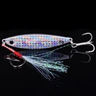 1 шт., металлическая рыболовная приманка в виде ложки, 7 г, 10 г, 15 г, 20 г, 30 г