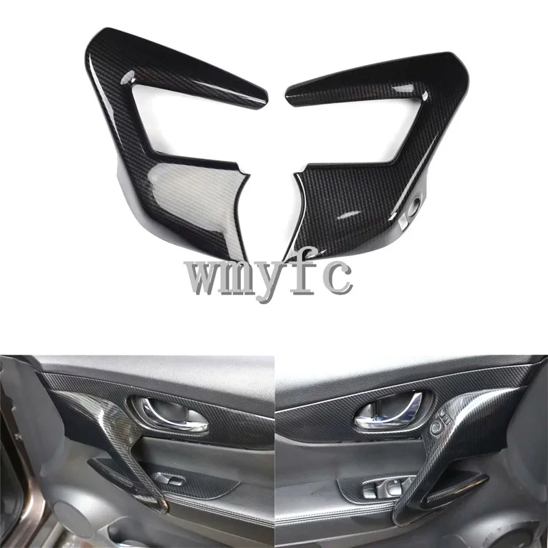 

Для Nissan X-TRAIL 2017 2018 2019 2020 Автомобильная внутренняя дверная ручка захват крышка отделка Стайлинг ABS Автоаксессуары запчасти