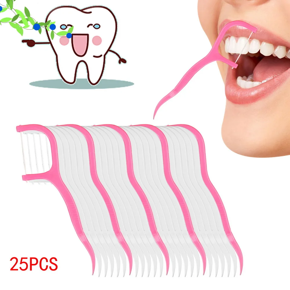 

25 шт., ОДНОРАЗОВЫЕ МЕЖЗУБНЫЕ зубочистки