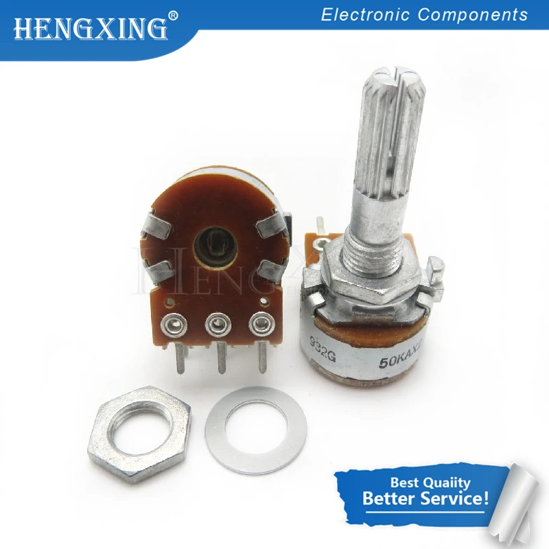 1 шт./лот рекламный японский для ALPS 16 Тип потенциометр двойной громкости A50K A100K 25