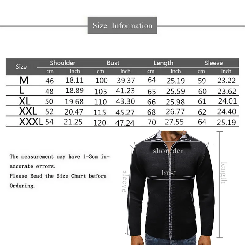 ADISPUTENT2019New мужской толстый свитер пальто на зиму и осень пуховое черный синий
