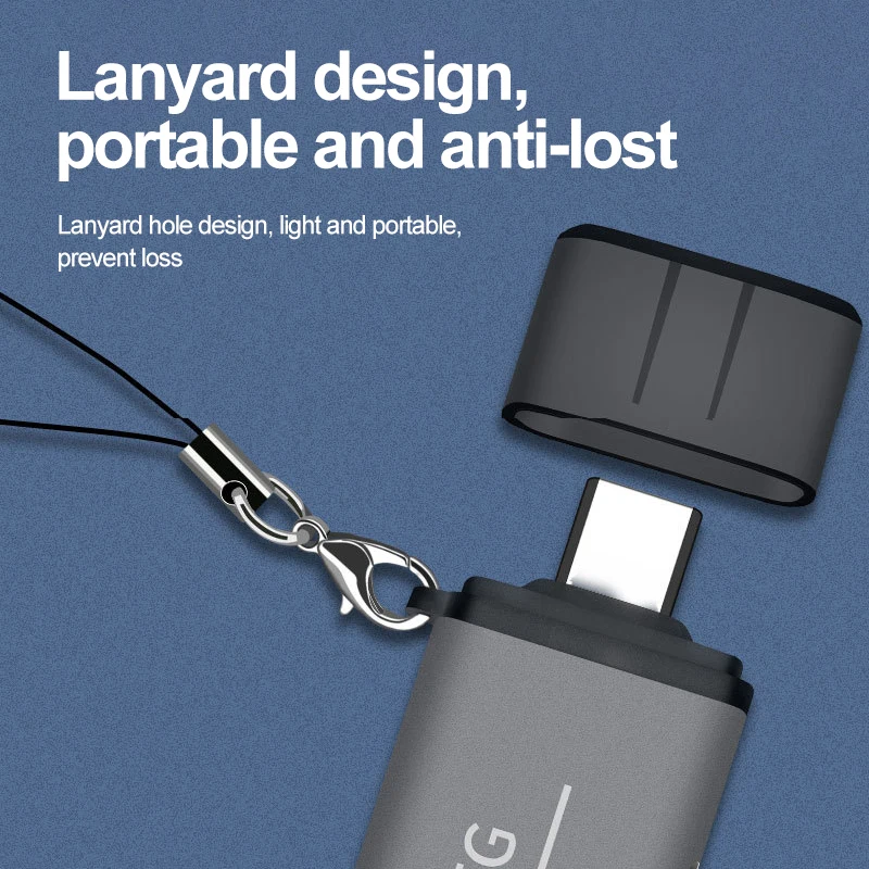 Кардридер Micro USB 3.0 Type C на SD TF адаптер Аксессуары OTG кардридер смарт-карта памяти