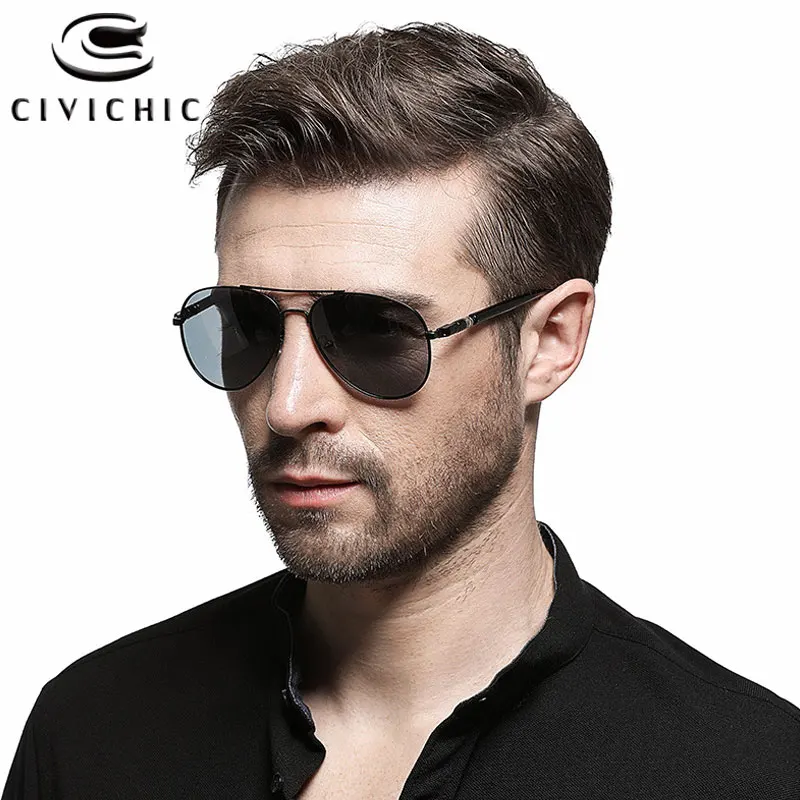 Шикарные поляризованные солнцезащитные очки для мужчин Классические Lunettes Homme Frog