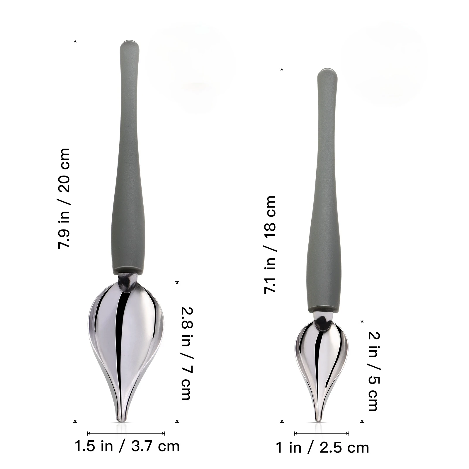 

2pcs Culinary Drawing Spoons Precision Decorating Spoon Set Plating Decorating Pencil Spoon For Decorative Plates Cake Coffee
