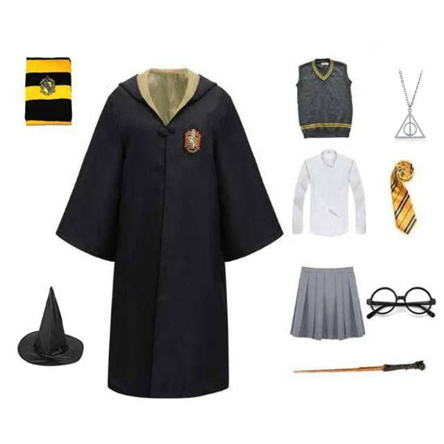 kids adult robe cloak slytherin costume for children men women magic school uniform wizard granger cosplay costume free global shipping