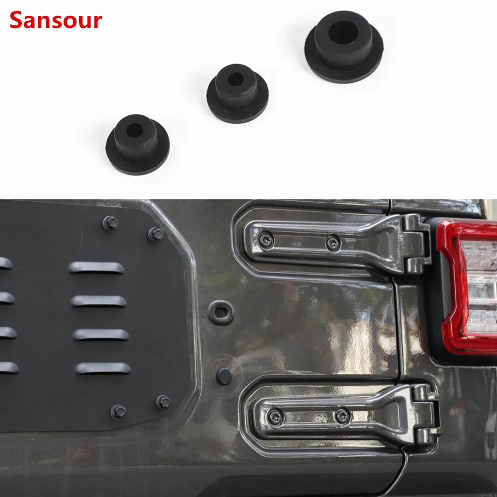 Sansour рамка для шасси автомобиля с круглым отверстием пылепробки хвостовая дверь